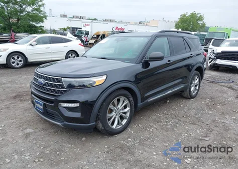 2020 Ford Explorer Xlt z USA, uszkodzony, nr VIN 1FMSK8DH5LGC84749